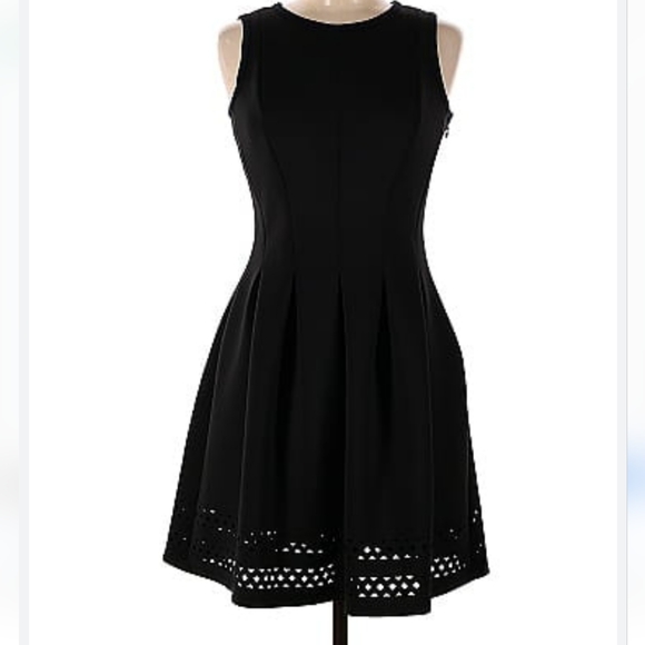 Ann Taylor Dresses & Skirts - WOMEN'S ANN TAYLOR LITTLE BLACK COCKTAIL CUTOUT DRESS SIZE 10 $179